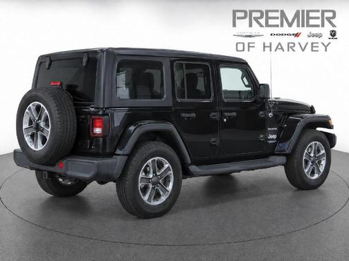 Black Clearcoat 2020 Jeep Wrangler Unlimited Sahara