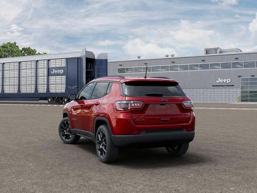 Red 2026 Jeep Compass Latitude