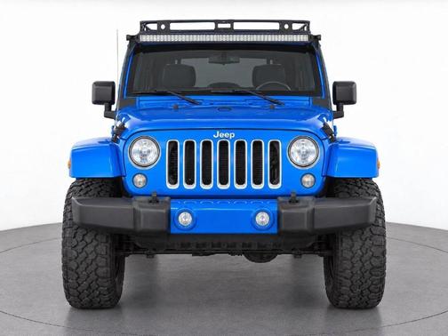 Hydro Blue Pearl 2016 Jeep Wrangler Unlimited Sahara