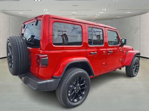 Firecracker Red Clearcoat 2025 Jeep Wrangler 4xe Sahara