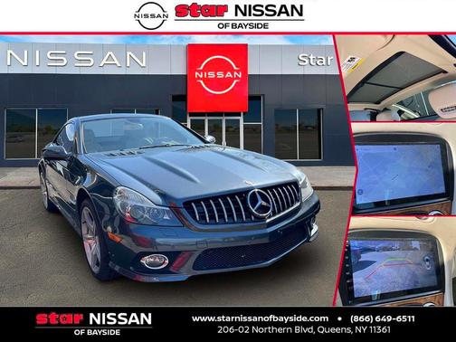 Gray 2009 Mercedes-Benz SL-Class SL 550