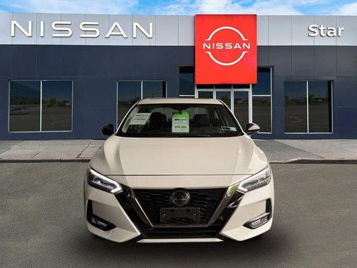 Aspen White 2023 Nissan Sentra SR
