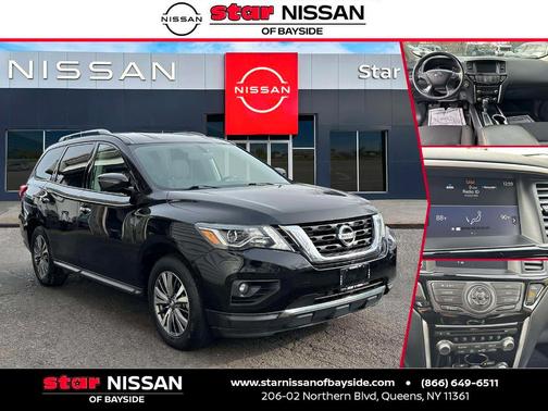 Magnetic Black 2019 Nissan Pathfinder SV