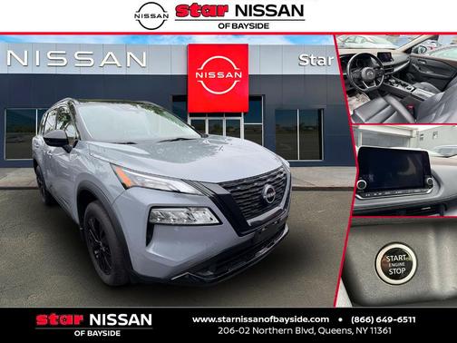 2 Tone Gray / Black Roof 2023 Nissan Rogue SV