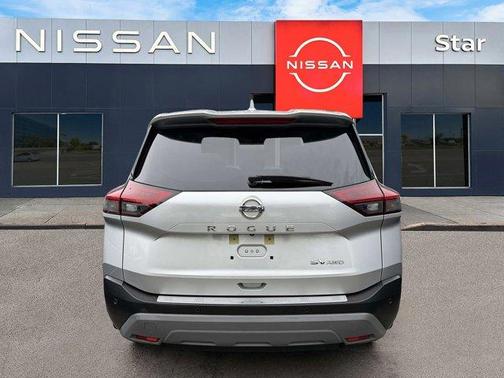 Silver 2021 Nissan Rogue SV