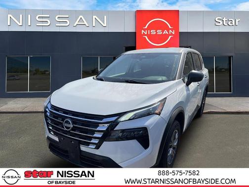 Glacier White 2024 Nissan Rogue S