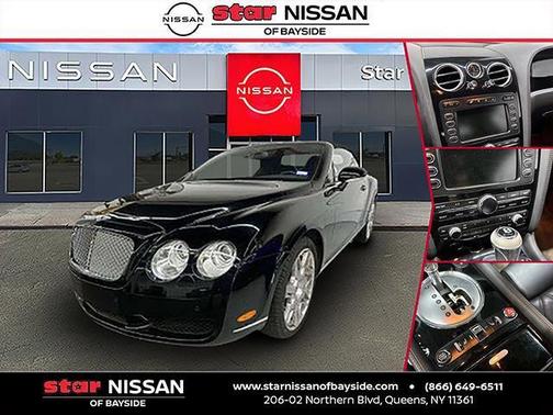 Black 2009 Bentley Continental GTC
