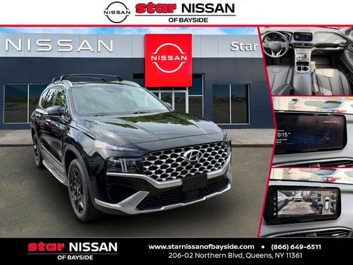 Black 2022 Hyundai Santa Fe Plug-In Hybrid Limited