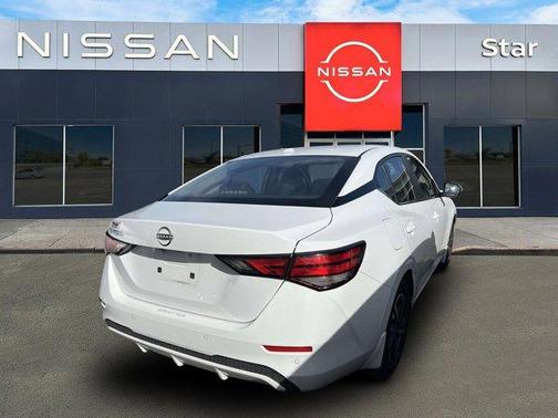 Cloud White 2025 Nissan Sentra SV