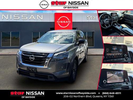 Gun Metallic 2023 Nissan Pathfinder S