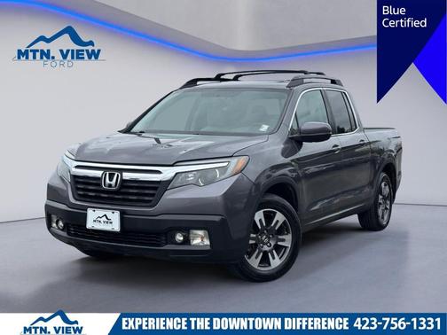 Modern Steel Metallic 2019 Honda Ridgeline RTL-T