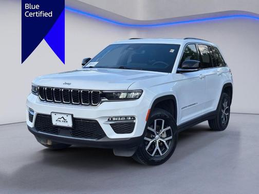 Bright White Clearcoat 2024 Jeep Grand Cherokee Limited