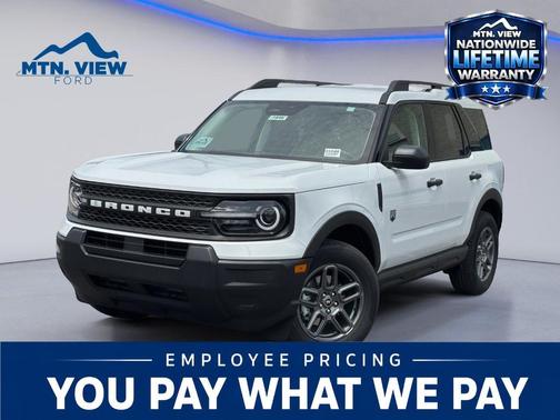 Oxford White 2026 Ford Bronco Sport Big Bend