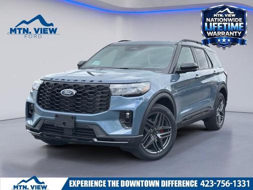 Vapor Blue 2026 Ford Explorer ST-Line