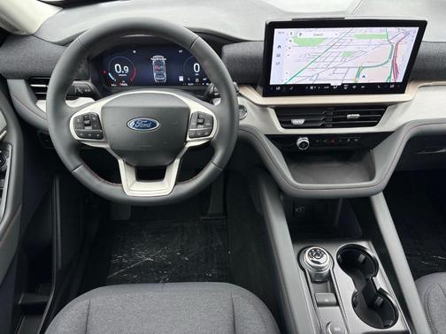 Space White Metallic 2026 Ford Explorer Active