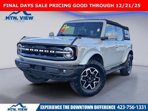 2022 Ford Bronco Outer Banks