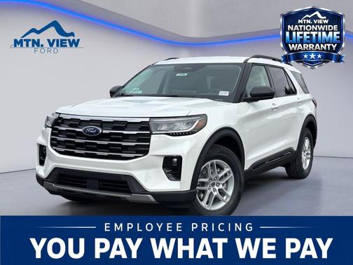 White 2026 Ford Explorer Active