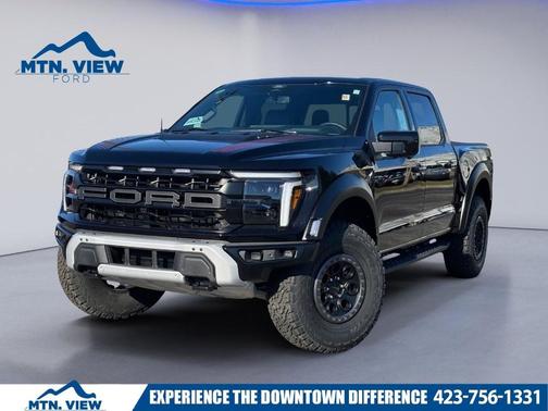 Black Metallic 2025 Ford F-150 Raptor