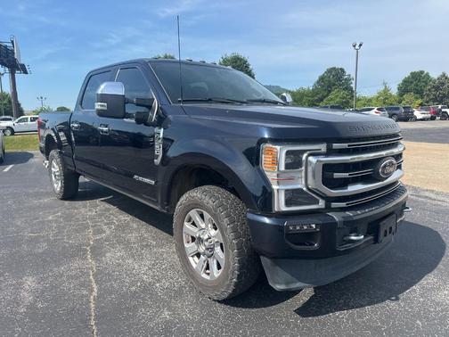 Blue Metallic 2022 Ford F-250 Platinum