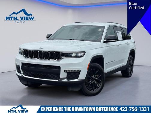 Bright White Clearcoat 2024 Jeep Grand Cherokee L Limited