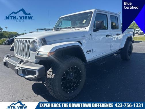 Bright White Clearcoat 2021 Jeep Gladiator Overland
