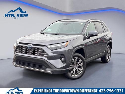 Gray 2023 Toyota RAV4 Hybrid Limited