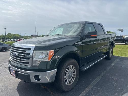 Green 2013 Ford F-150 Lariat