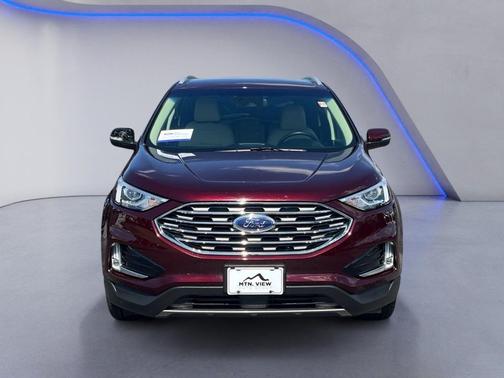 Burgundy 2020 Ford Edge SEL