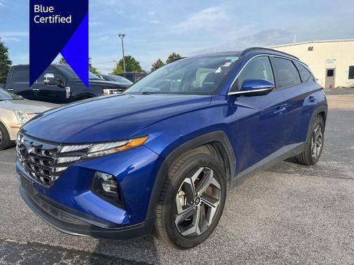 Intense Blue 2023 Hyundai TUCSON Limited