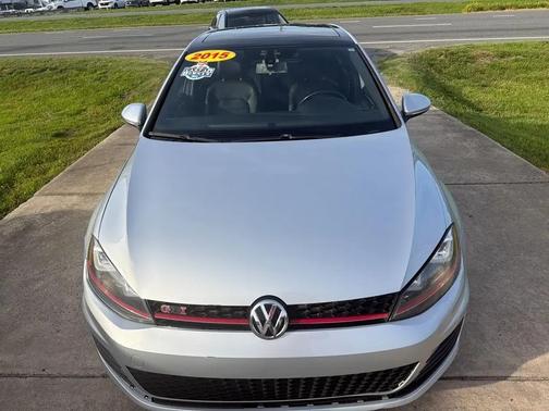 Reflex Silver Metallic 2015 Volkswagen Golf GTI 2.0T Autobahn w/Performance Package 4-Door