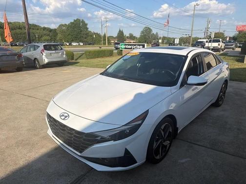 Quartz White 2022 Hyundai ELANTRA Limited