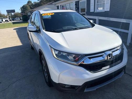 Platinum White Pearl 2019 Honda CR-V EX