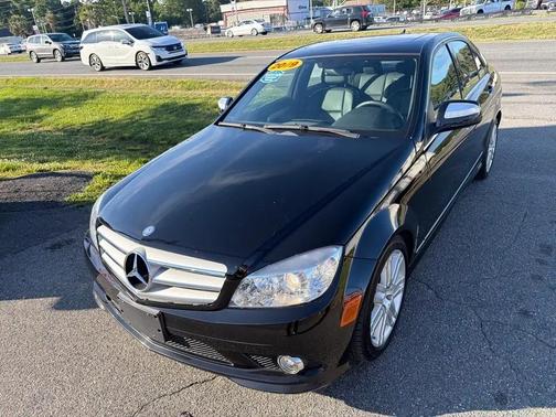 BLACK 2009 Mercedes-Benz C-Class Sport 4MATIC