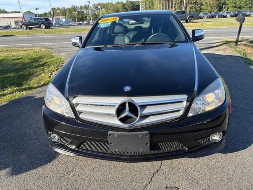 BLACK 2009 Mercedes-Benz C-Class Sport 4MATIC