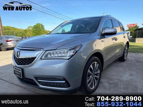 Lunar Silver Metallic 2016 Acura MDX 3.5L w/Technology Package