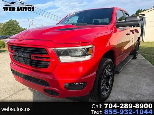 RED 2021 RAM 1500 Sport