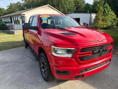 RED 2021 RAM 1500 Sport