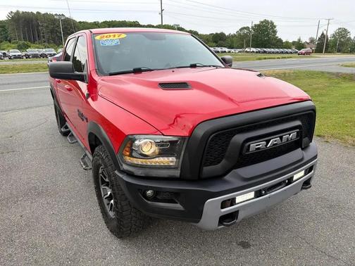 Flame Red Clearcoat 2017 RAM 1500 Rebel