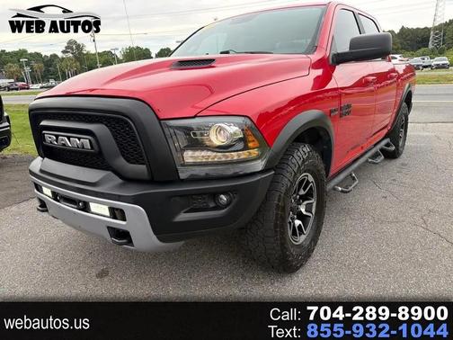 Flame Red Clearcoat 2017 RAM 1500 Rebel