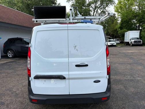 Frozen White 2017 Ford Transit Connect XL 4dr LWB Cargo Mini Van w/Rear Doors