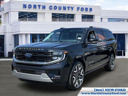 Black 2026 Ford Expedition Max Platinum