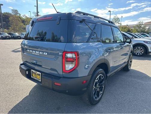 Azure Gray Metallic 2025 Ford Bronco Sport Outer Banks