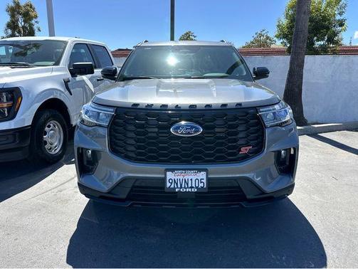 Gray Metallic 2025 Ford Explorer ST