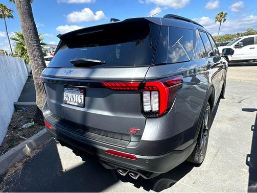 Gray Metallic 2025 Ford Explorer ST