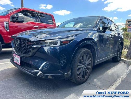 Deep Crystal Blue Mica 2023 Mazda CX-5 2.5 Turbo