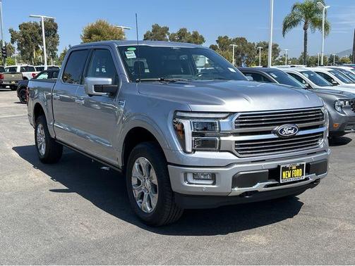 Silver 2026 Ford F-150 Platinum