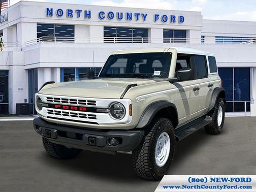 Beige 2026 Ford Bronco Heritage Edition