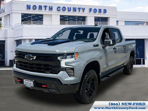 Slate Gray Metallic 2024 Chevrolet Silverado 1500 LT Trail Boss