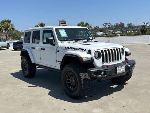 Bright White Clearcoat 2022 Jeep Wrangler Unlimited Rubicon