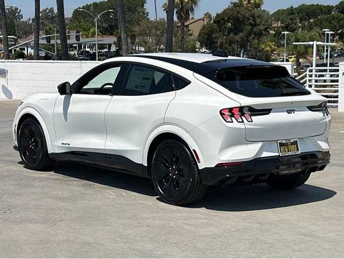 White Metallic 2025 Ford Mustang Mach-E GT